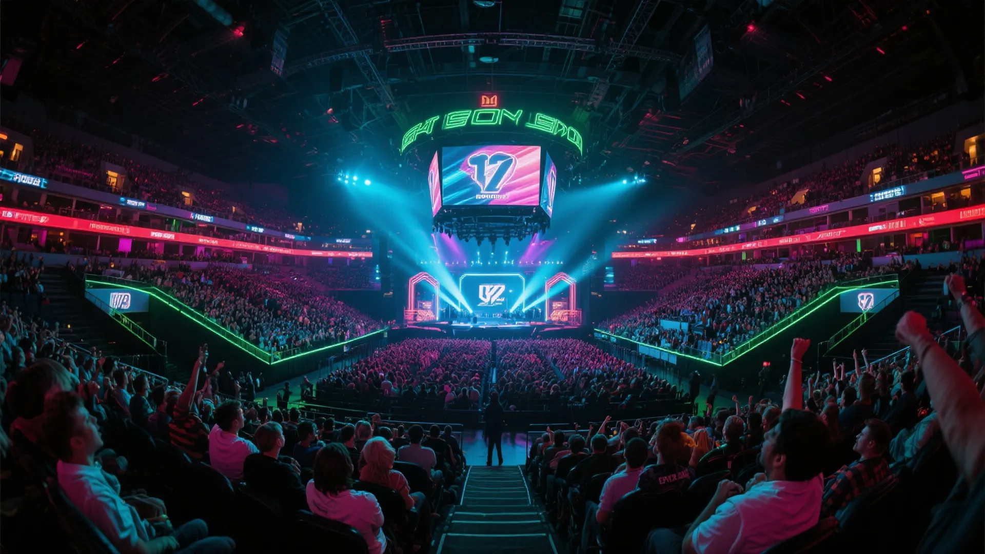 英雄联盟全球总决赛现场